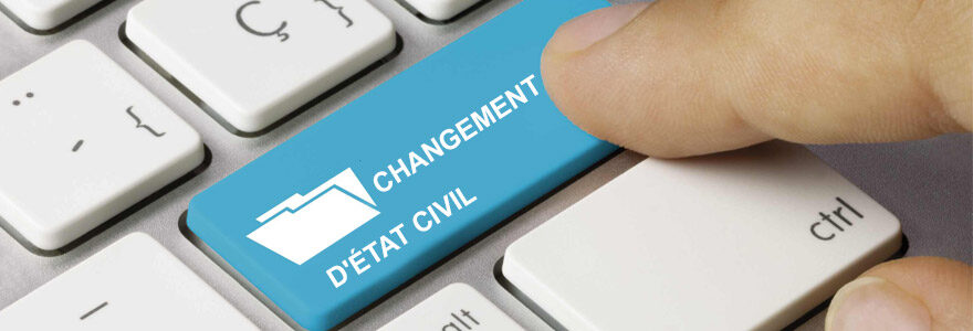 changement d'état civil